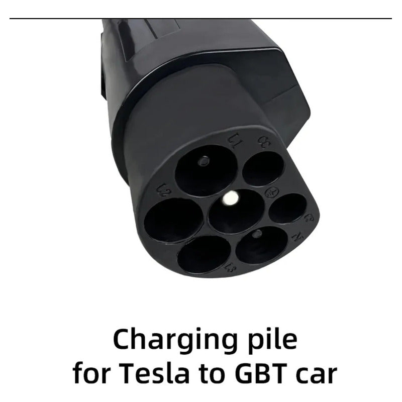 Adaptador Auto Eléctrico Tesla A Gbt, Byd, Jac, Con Candado