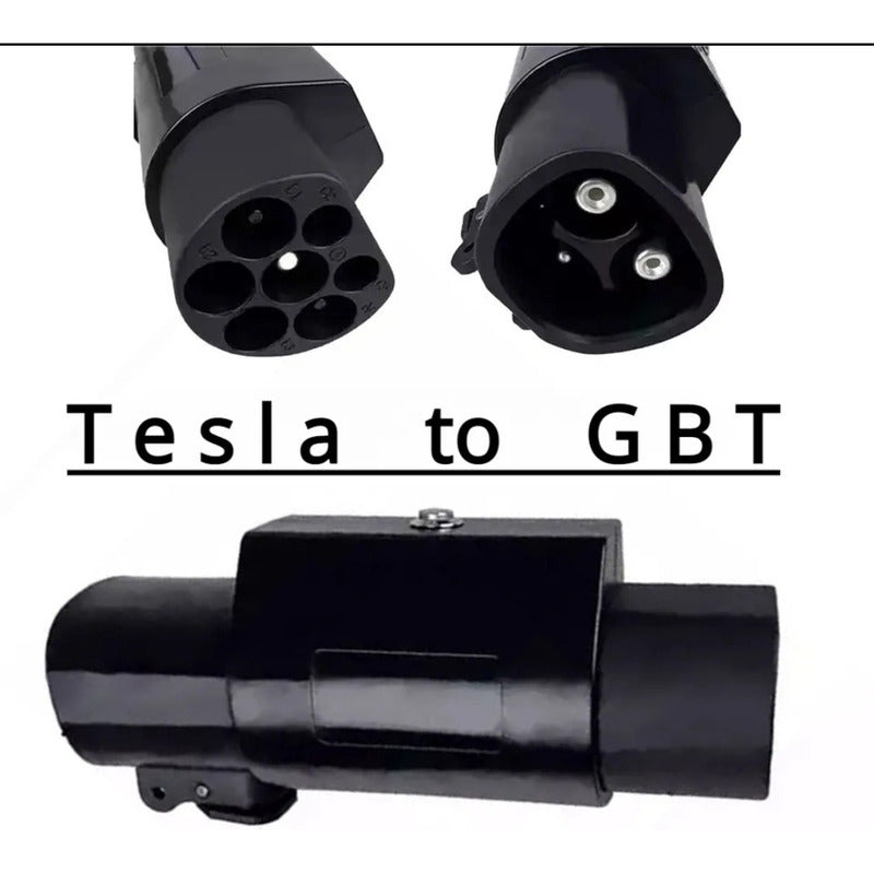 Adaptador Auto Eléctrico Tesla A Gbt, Byd, Jac, Con Candado