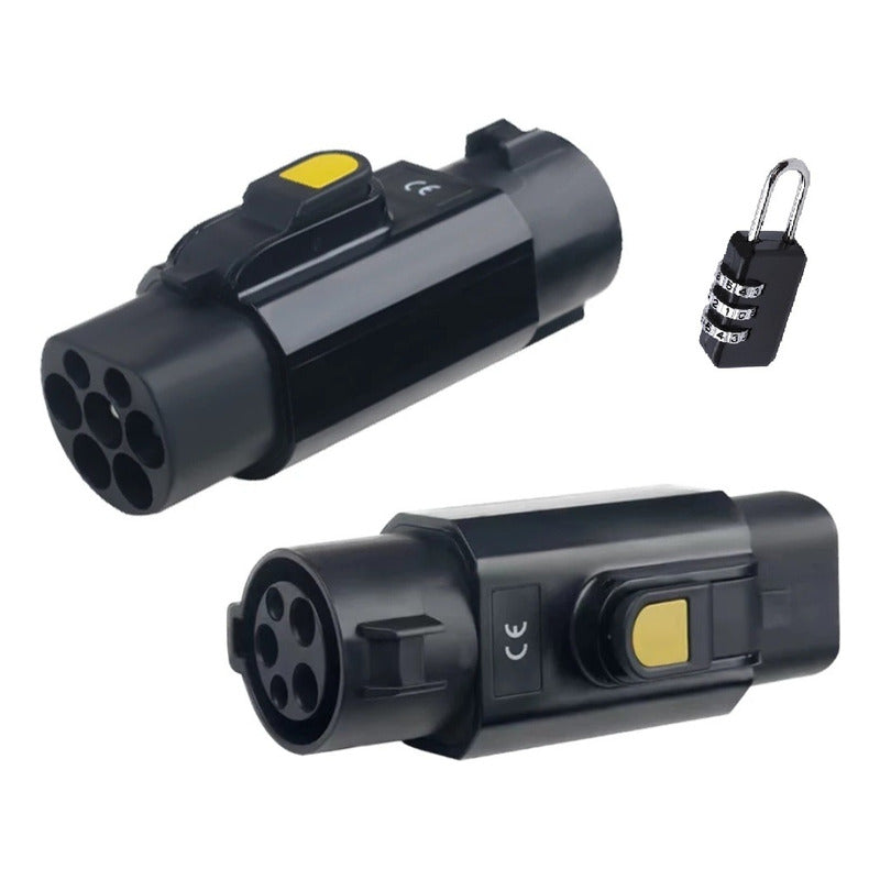 Adaptador Auto Eléctrico Tipo 1 A Gbt Byd, Jac, Con Candado