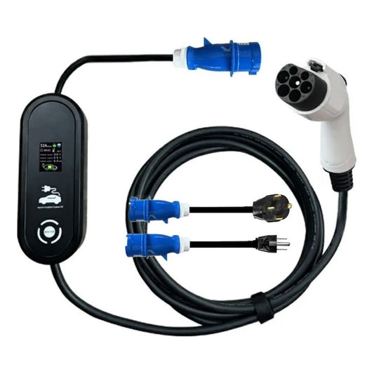 Cargador Portatil Gbt Byd, Jac, Sev, Etc De 7 Kw 32 Ampers